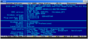 System Analyser